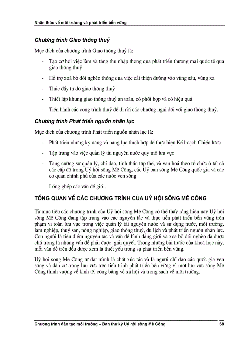 image for page Phát triển bền vững và nhận thức về môi trường