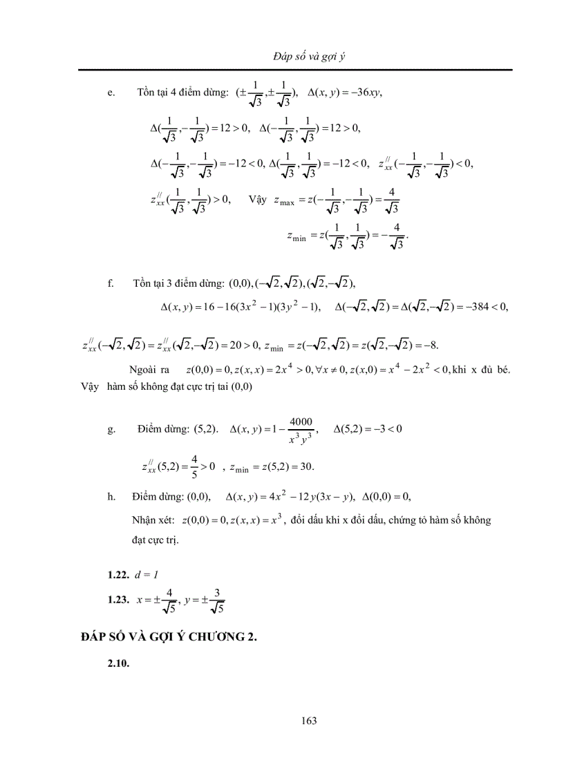 image for page Sách hướng dẫn học tập Giải tích 2