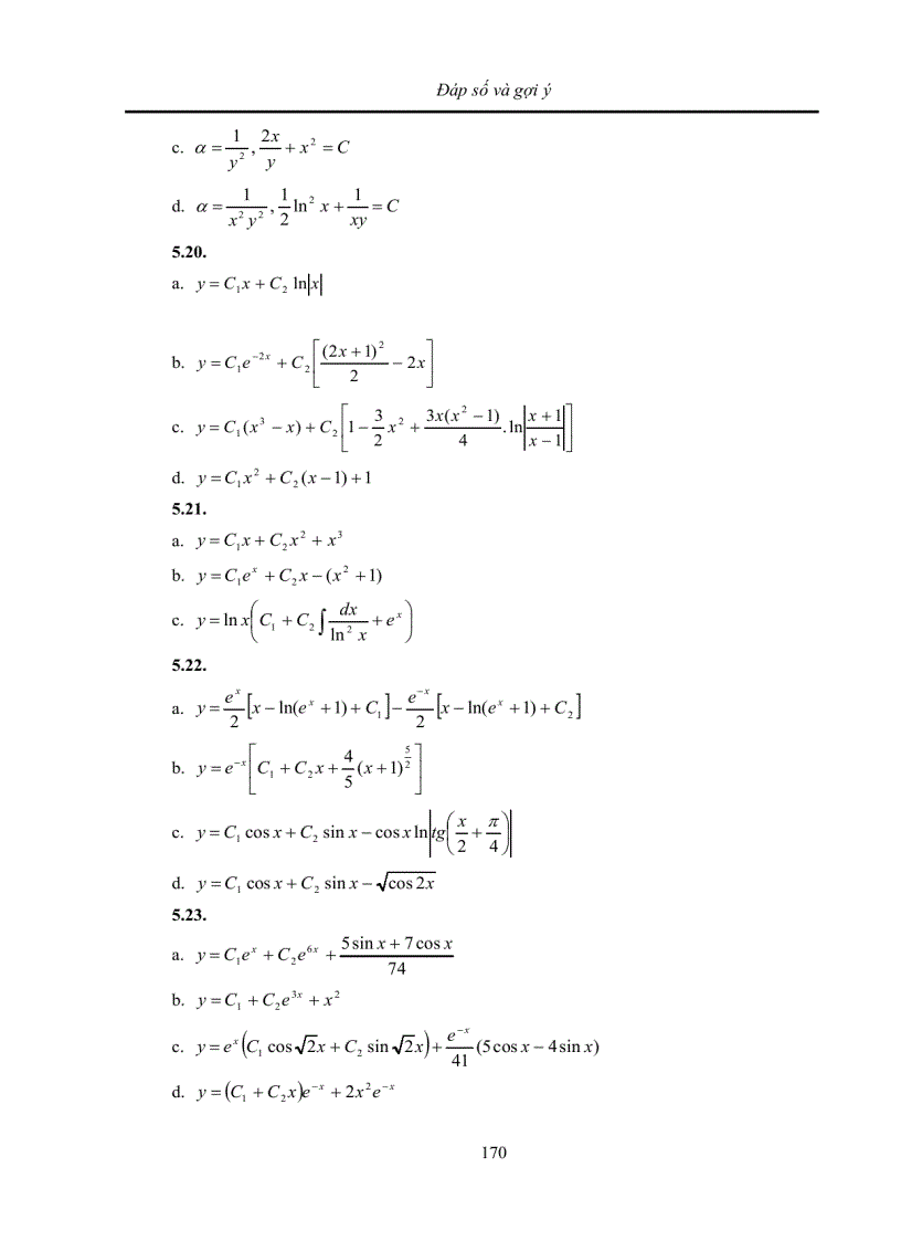 image for page Sách hướng dẫn học tập Giải tích 2