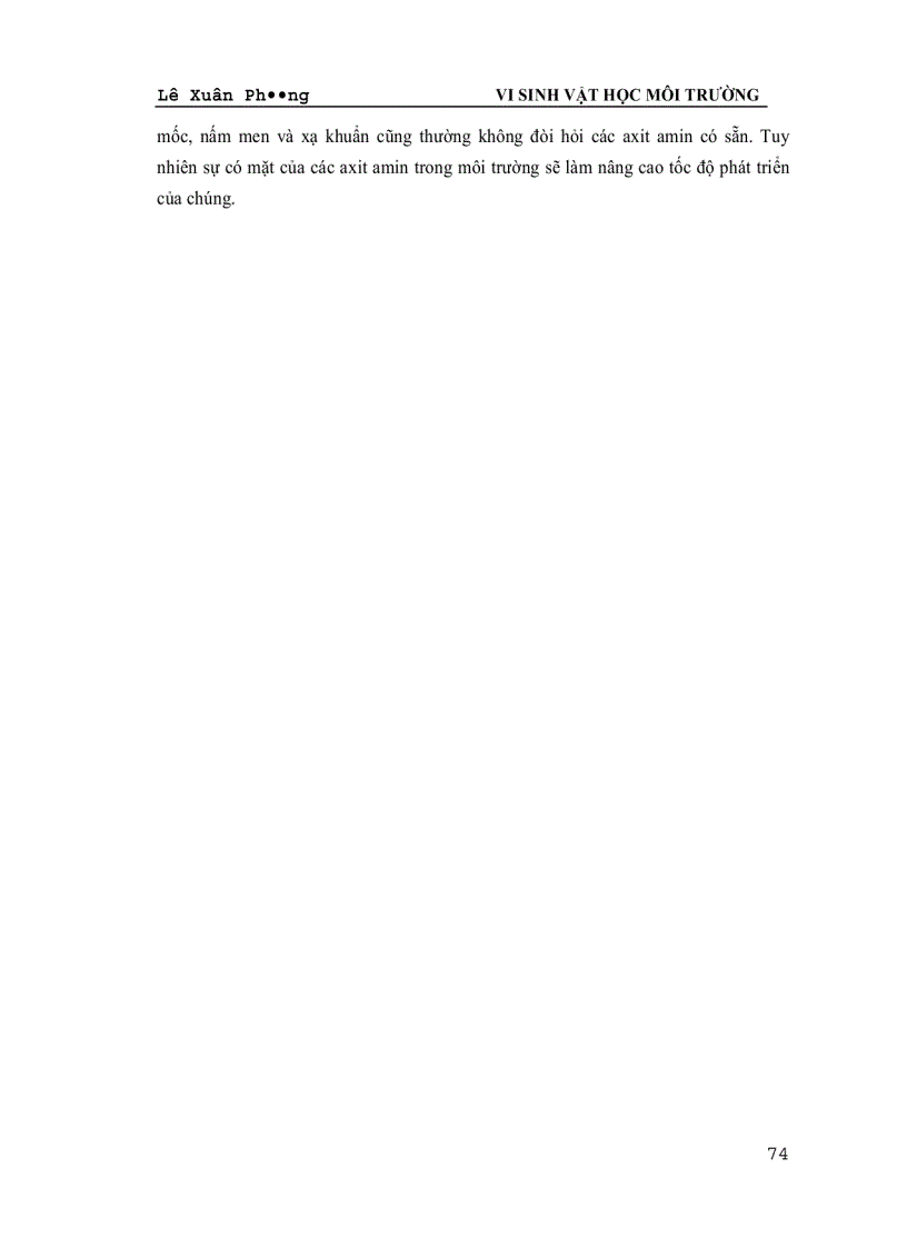 image for page Vi Sinh Vật Học Môi Trường