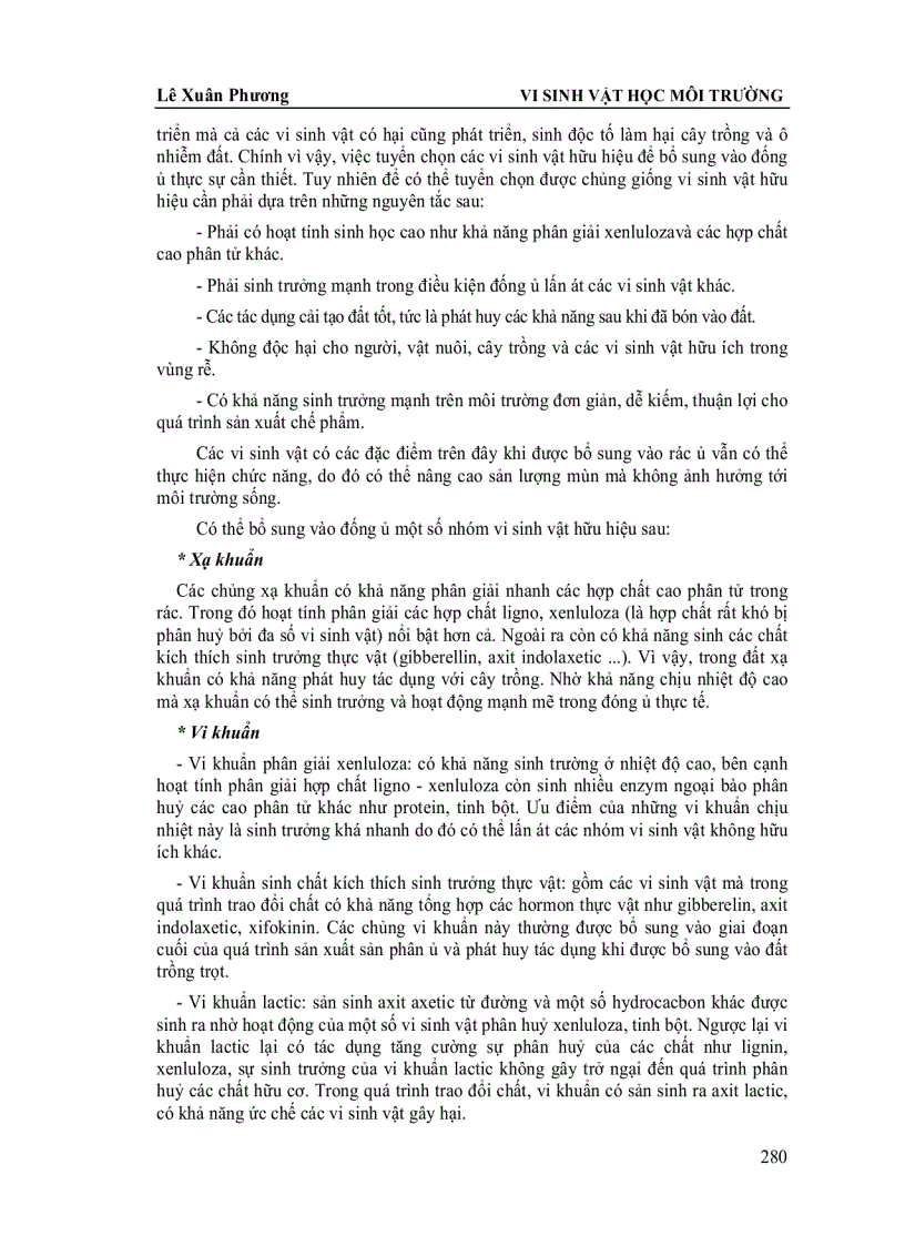 image for page Vi Sinh Vật Học Môi Trường