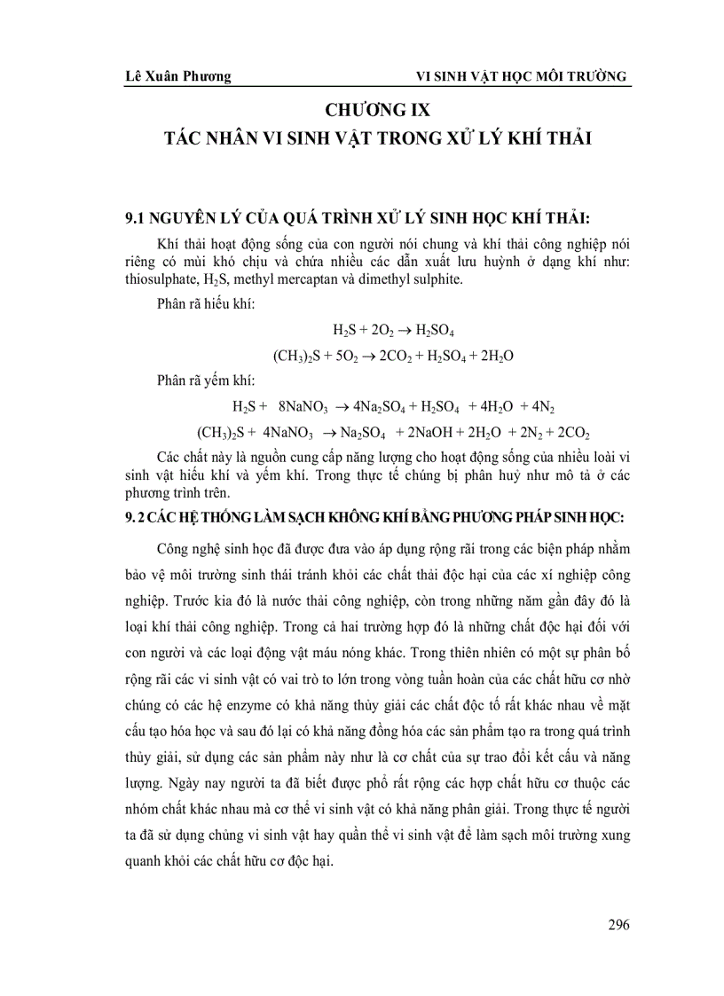 image for page Vi Sinh Vật Học Môi Trường