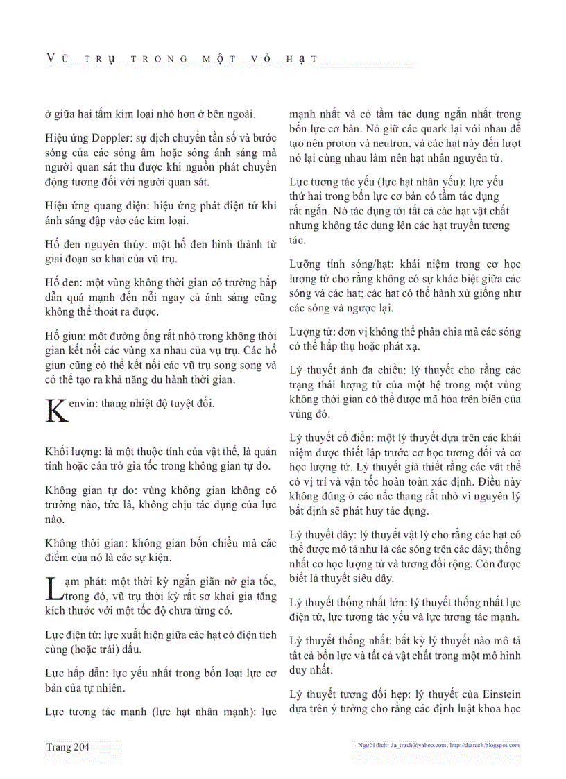 image for page Vũ trụ trong một vỏ hạt