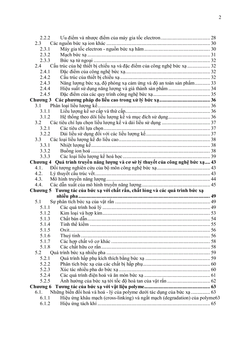 image for page Xử lý bức xạ và cơ sở của công nghệ bức xạ
