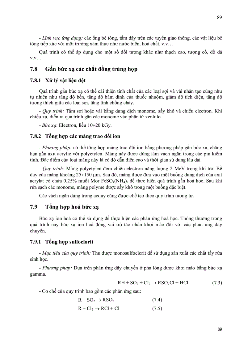 image for page Xử lý bức xạ và cơ sở của công nghệ bức xạ