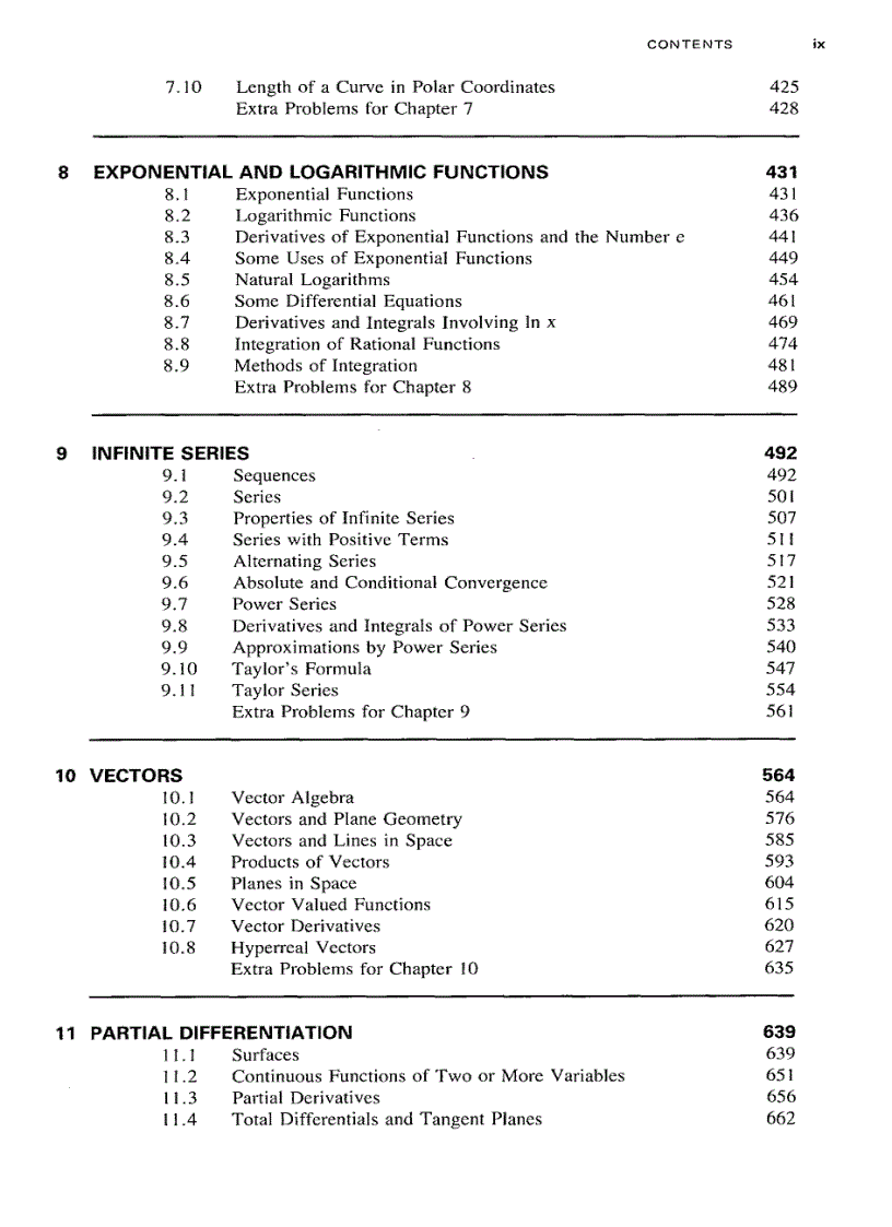 image for page Elementary Calculus An Infinitesimal Approach