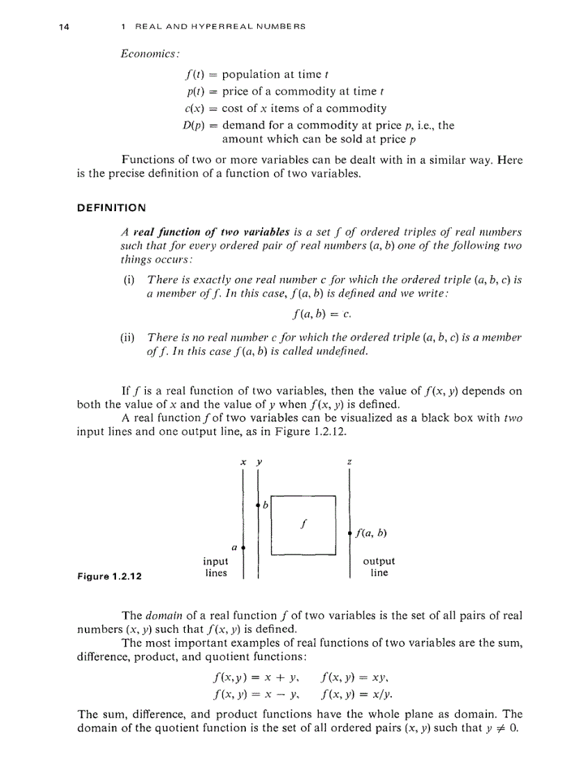 image for page Elementary Calculus An Infinitesimal Approach