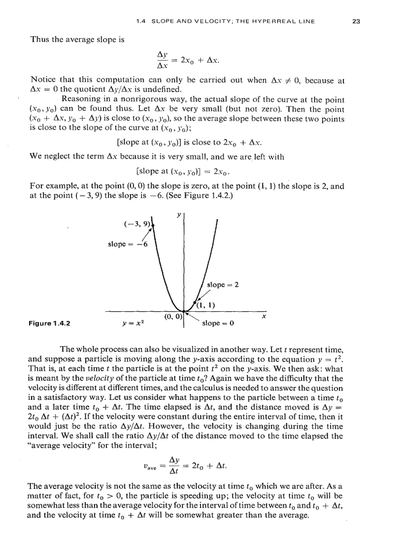 image for page Elementary Calculus An Infinitesimal Approach