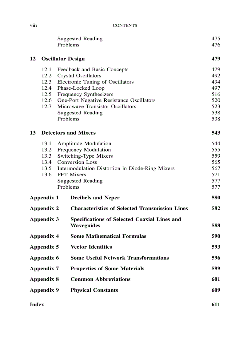image for page Radio Frequency and Microwave Communication Circuits Analysis and Design