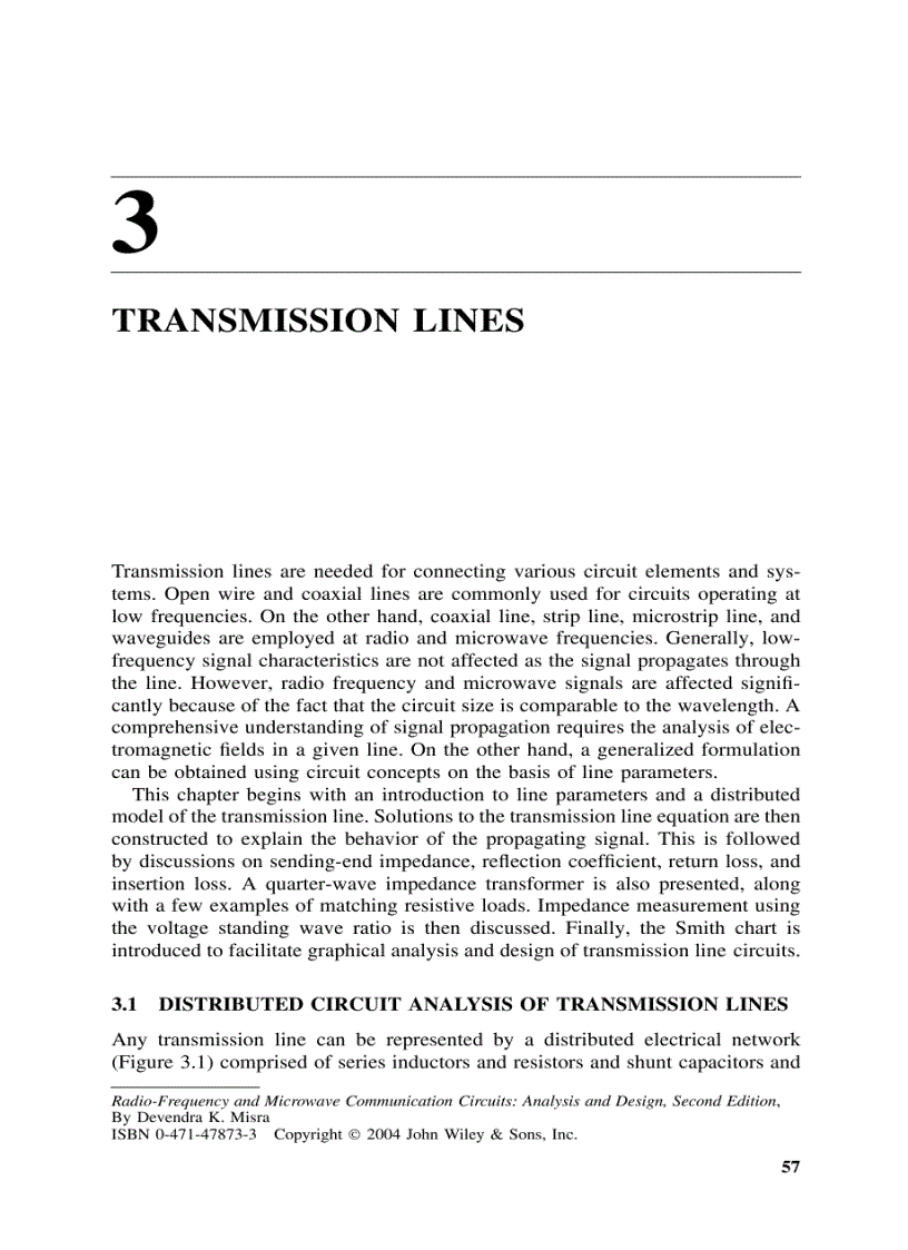 image for page Radio Frequency and Microwave Communication Circuits Analysis and Design