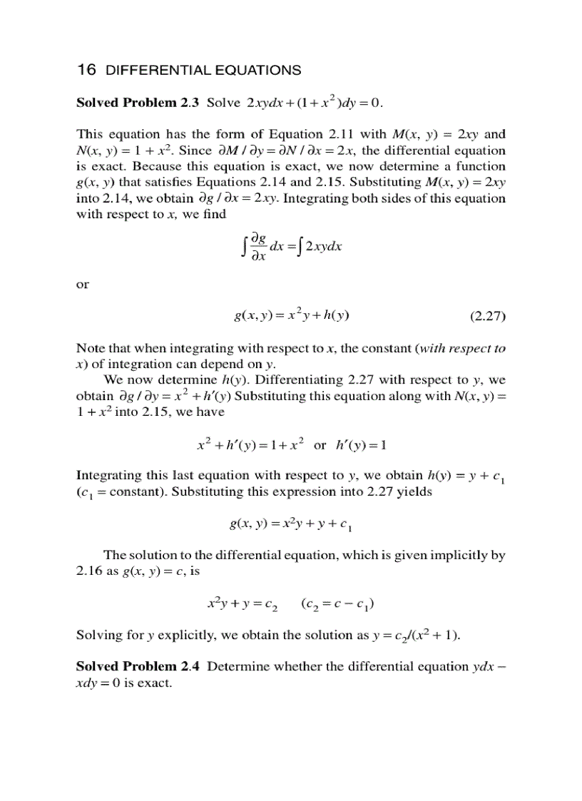 image for page Schaum s Easy Outline Differential Equations