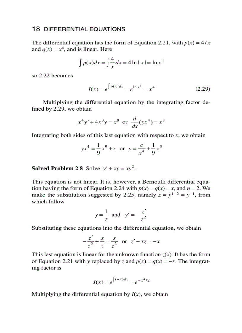 image for page Schaum s Easy Outline Differential Equations