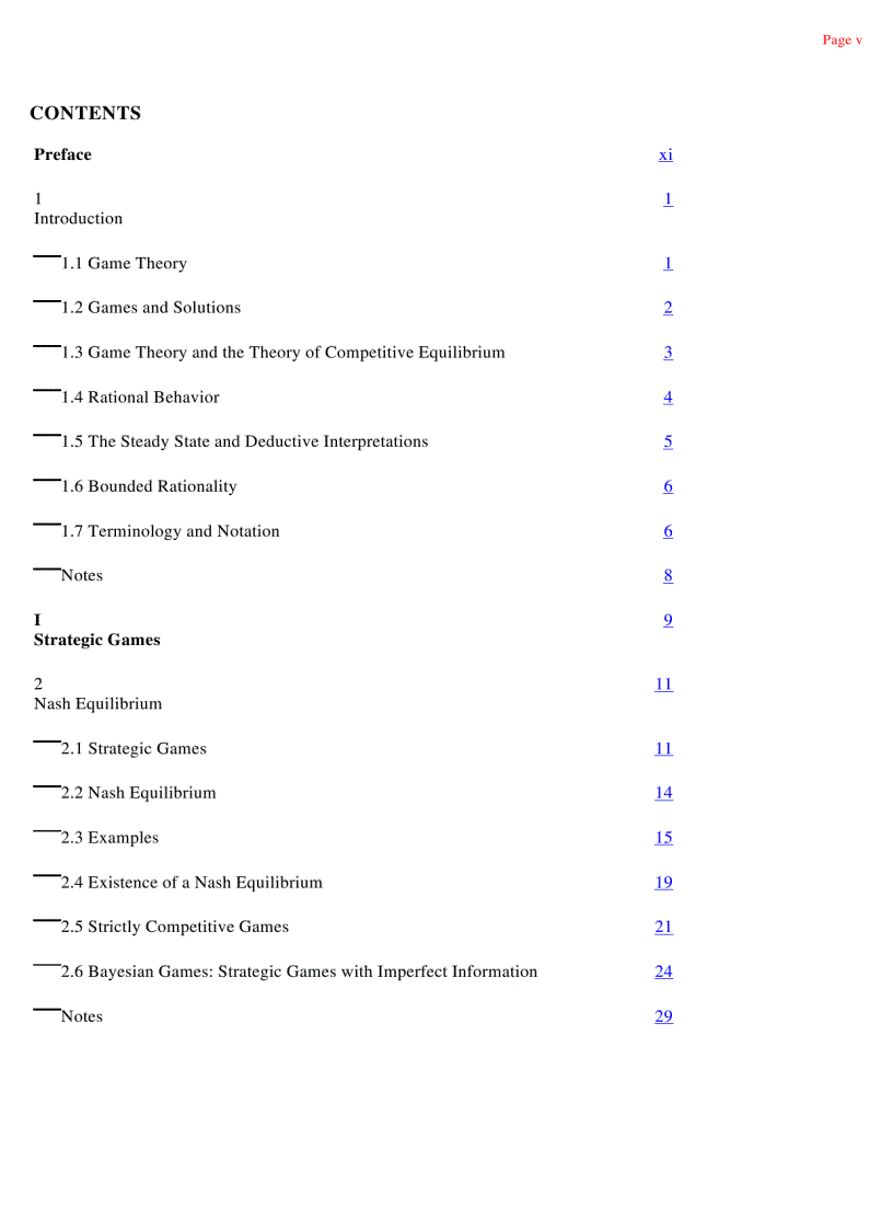 image for page A Course in Game Theory