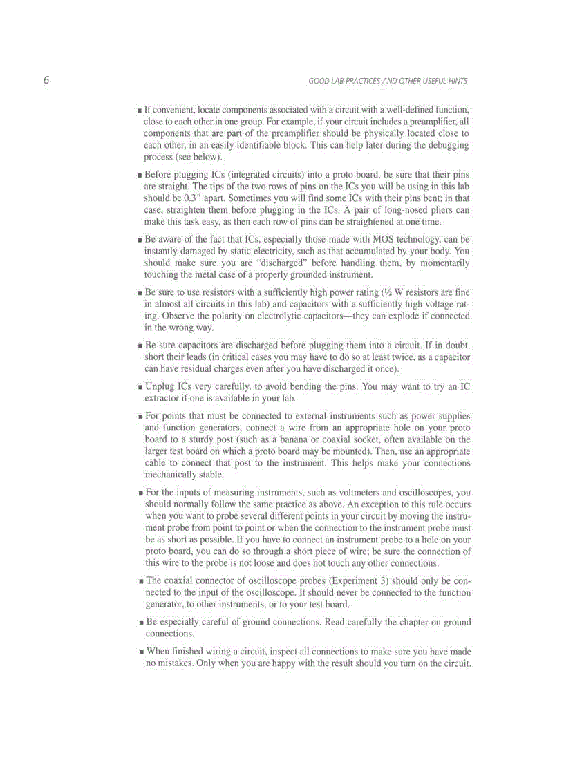 image for page A First Lab in Circuits and Electronics
