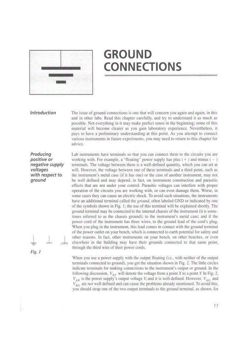 image for page A First Lab in Circuits and Electronics