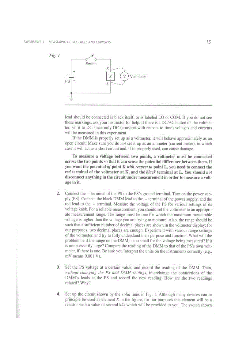 image for page A First Lab in Circuits and Electronics