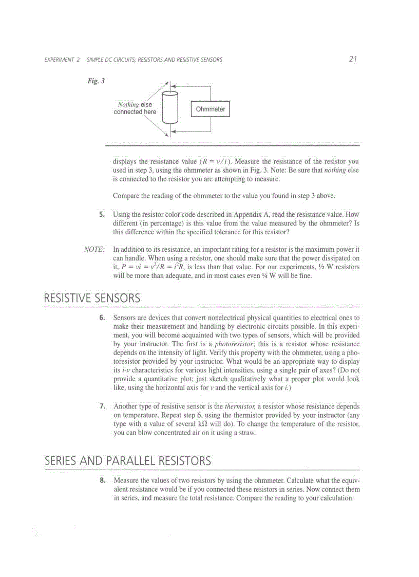 image for page A First Lab in Circuits and Electronics