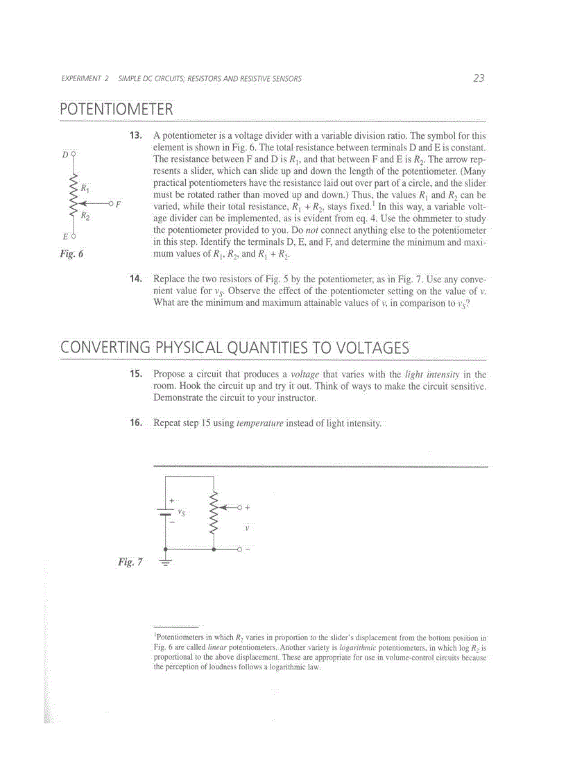 image for page A First Lab in Circuits and Electronics