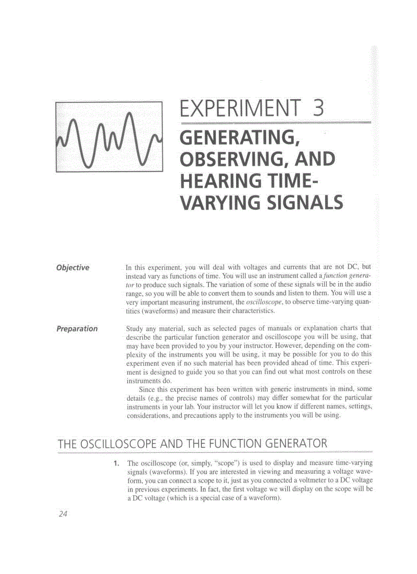 image for page A First Lab in Circuits and Electronics