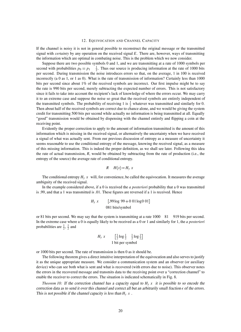 image for page A Mathematical Theory of Communication