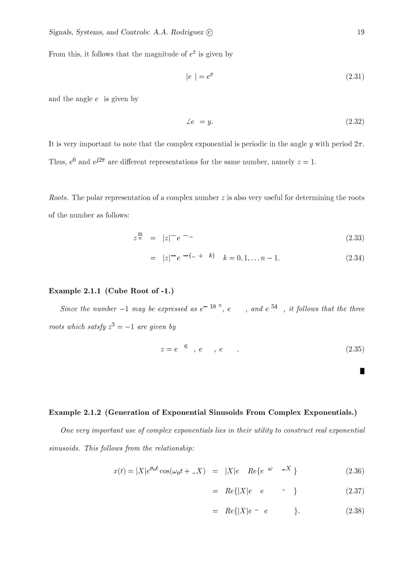 image for page A Practical Approach to Signals Systems and Control