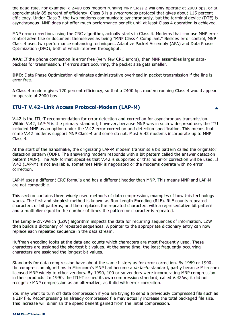 image for page A Primer on Asynchronous Modem Communication