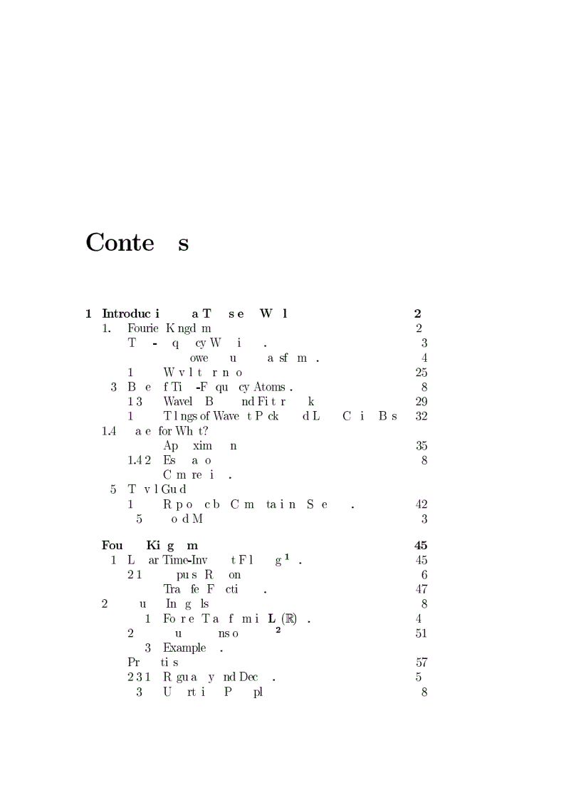 image for page A wavelet tour of signal processing