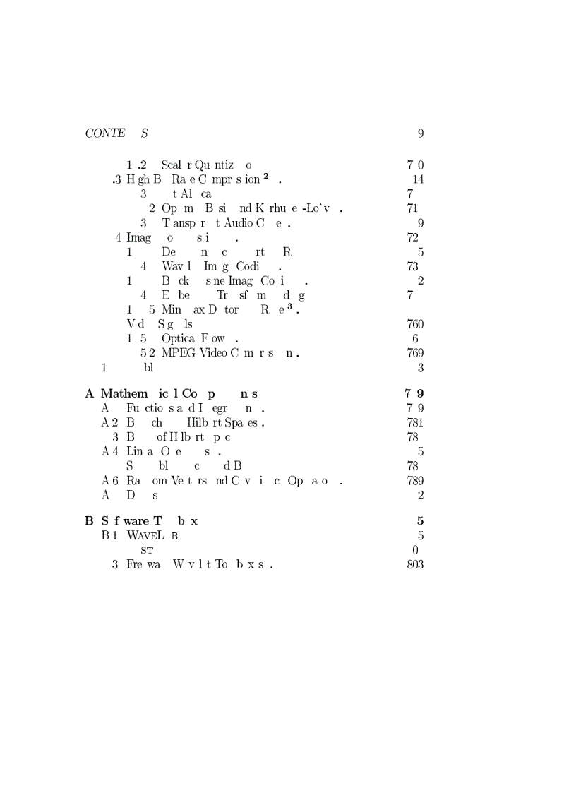 image for page A wavelet tour of signal processing