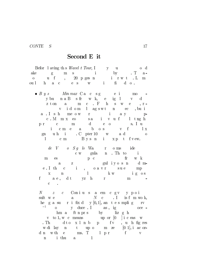 image for page A wavelet tour of signal processing