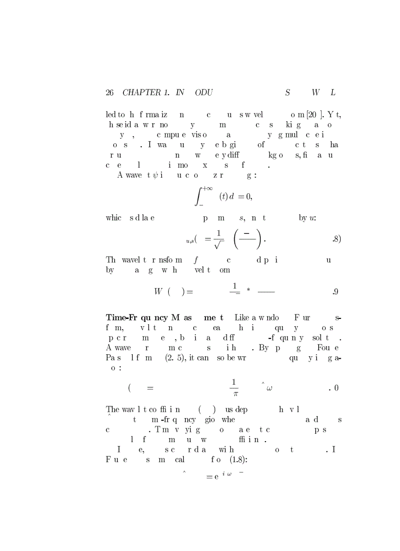 image for page A wavelet tour of signal processing