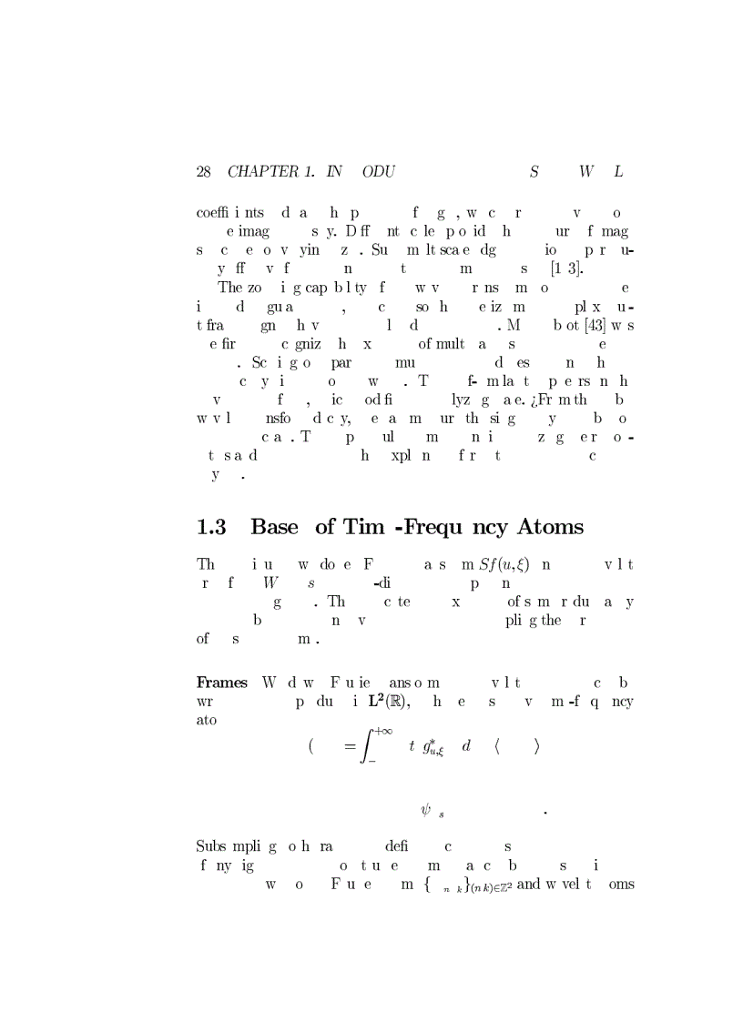 image for page A wavelet tour of signal processing