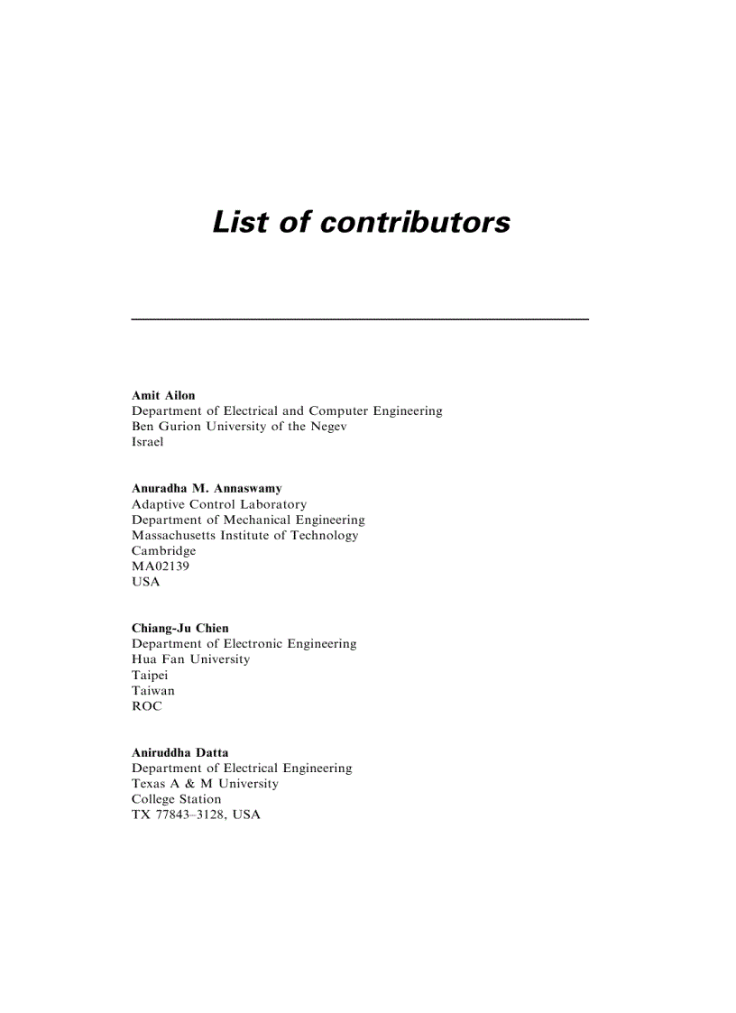 image for page Adaptive Control Systems