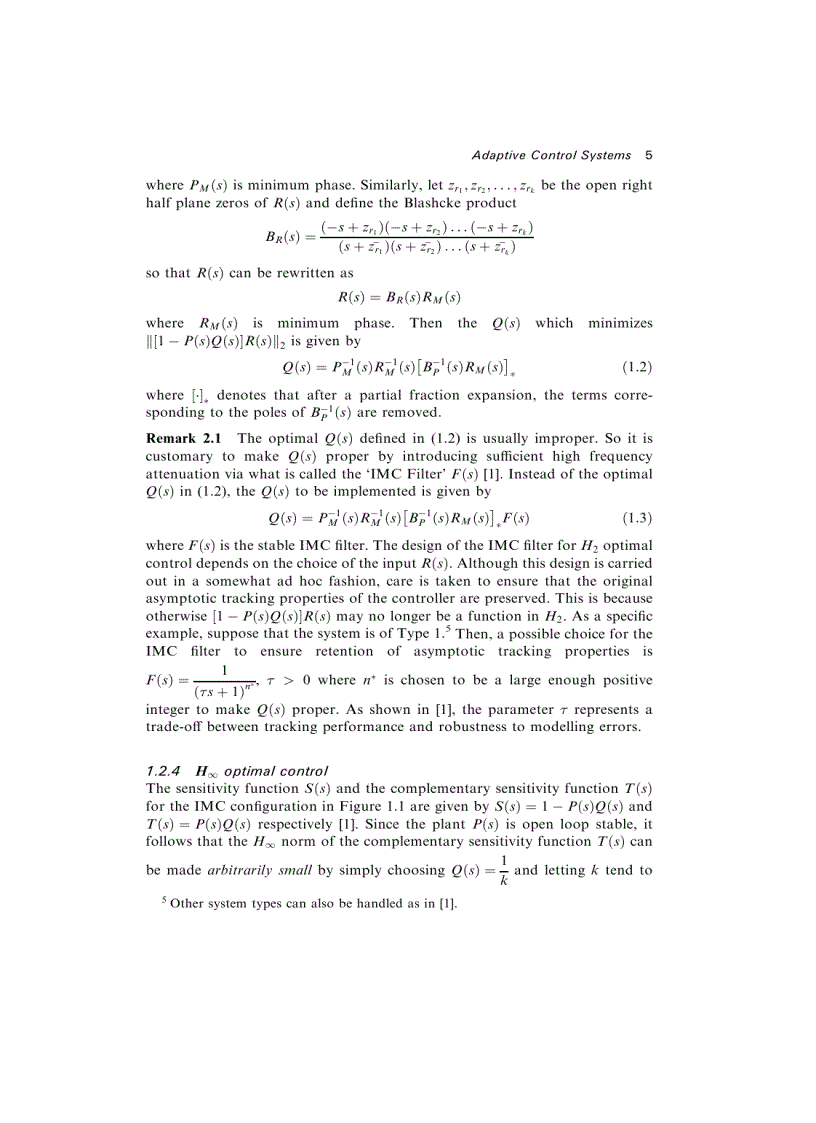 image for page Adaptive Control Systems