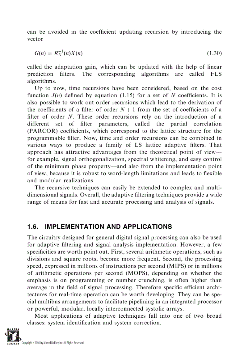 image for page Adaptive Digital Filters Second Edition