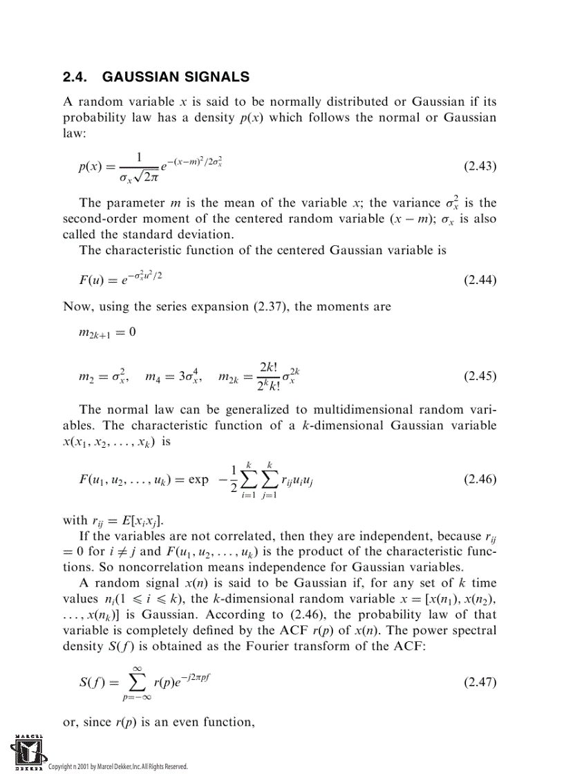 image for page Adaptive Digital Filters Second Edition
