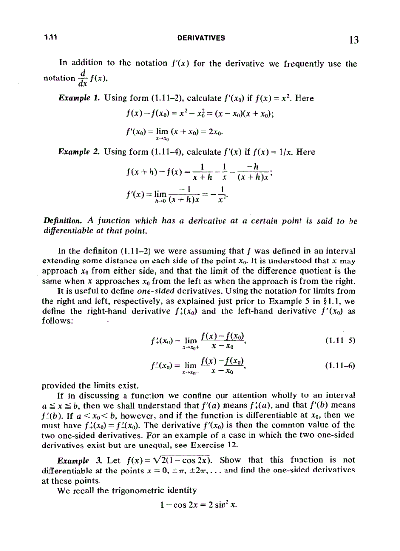 image for page Advanced Calculus 3rd Edition