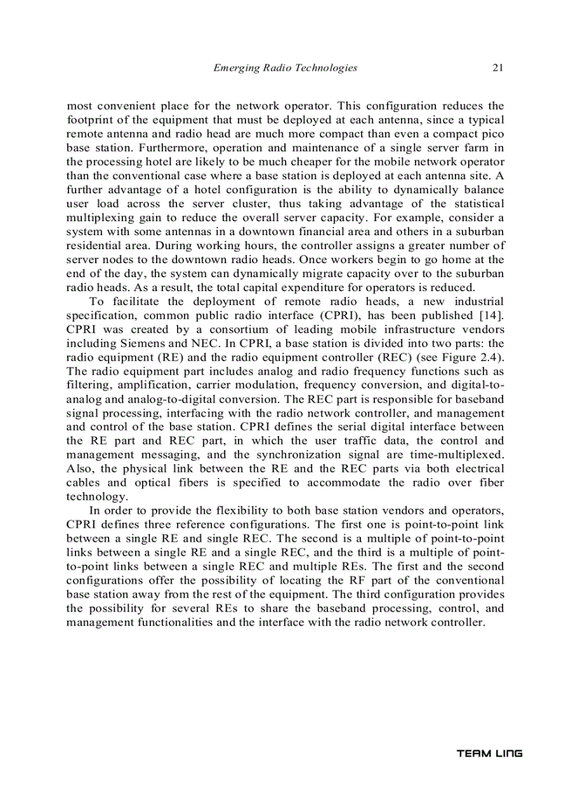 image for page Advances in Mobile Radio Access Networks Artech House