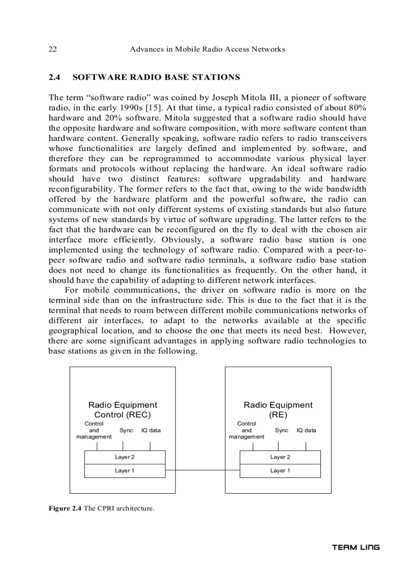 image for page Advances in Mobile Radio Access Networks Artech House