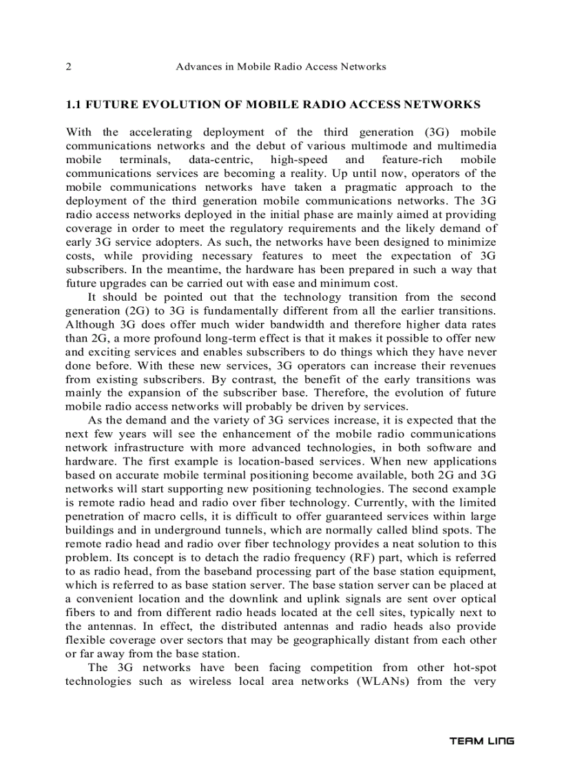 image for page Advances in Mobile Radio Access Networks