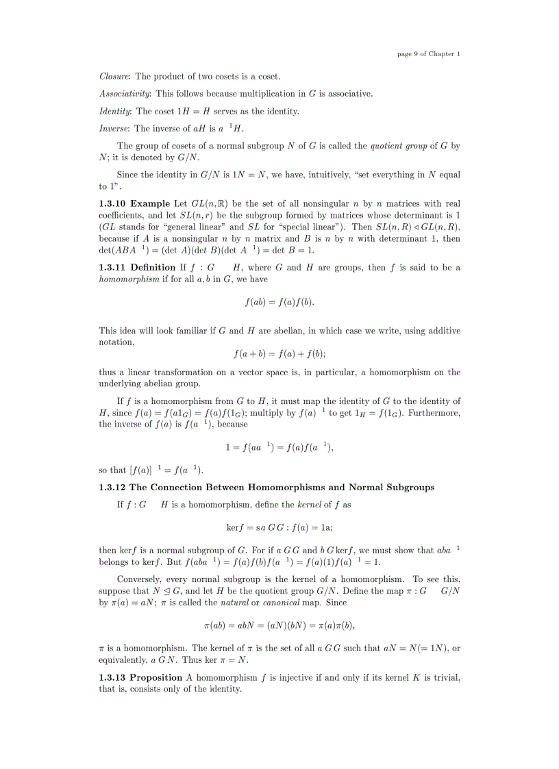 image for page Algebra Abstract