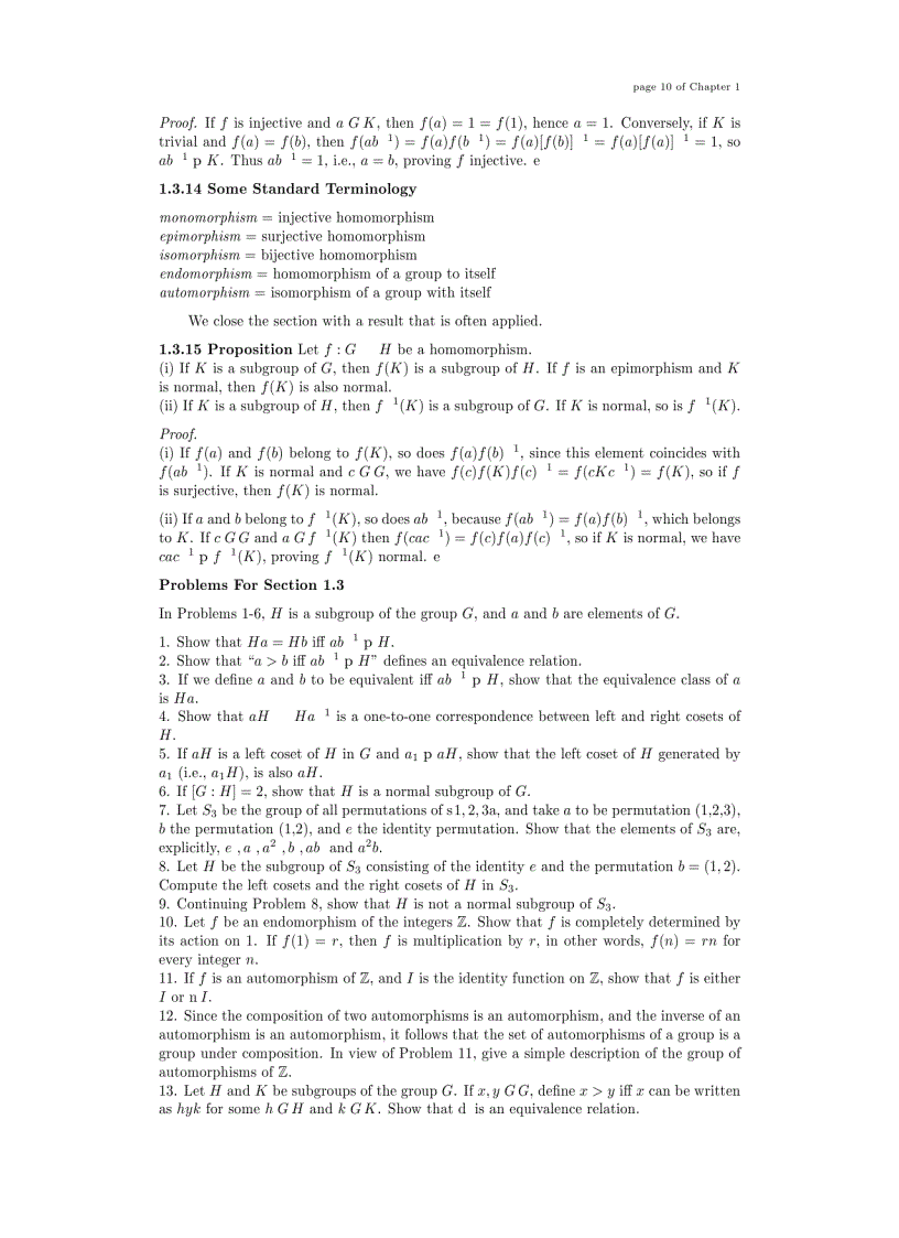 image for page Algebra Abstract