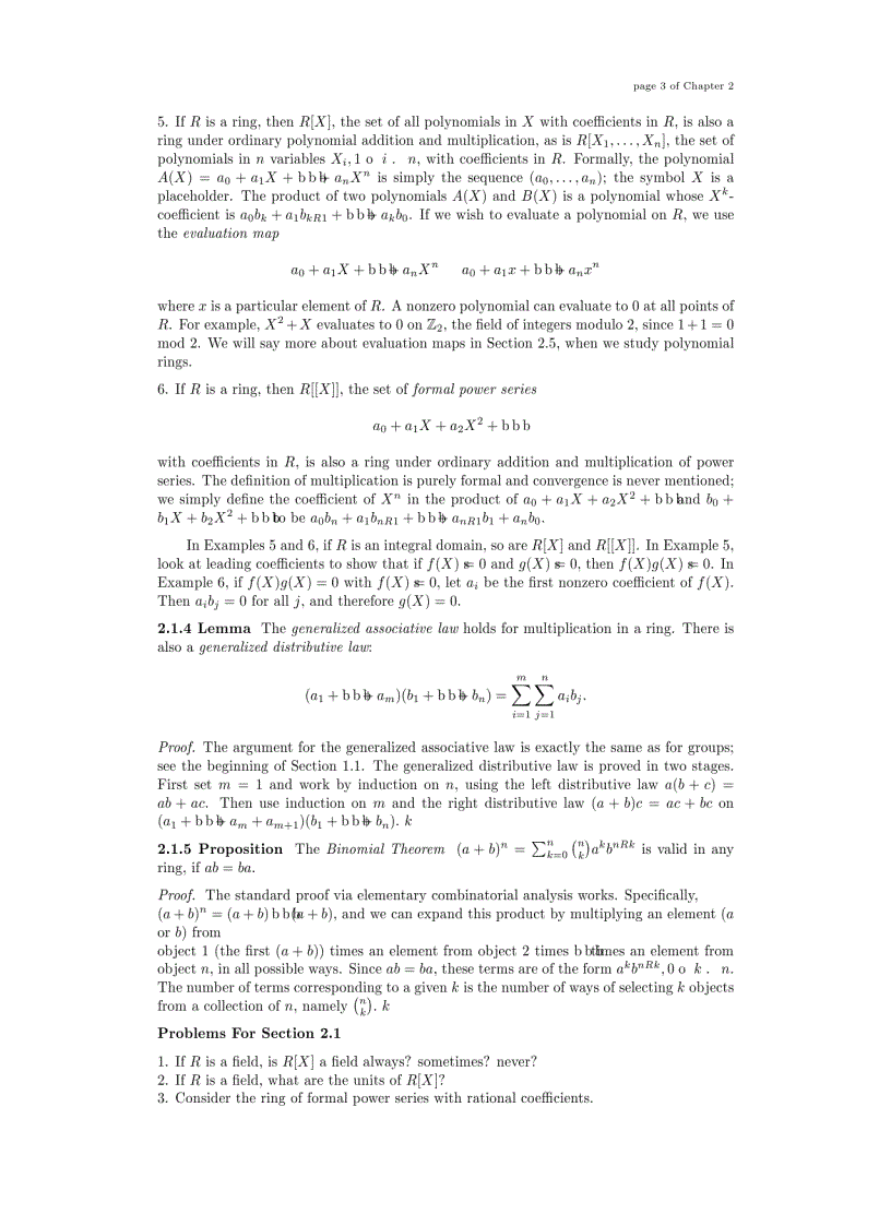 image for page Algebra Abstract