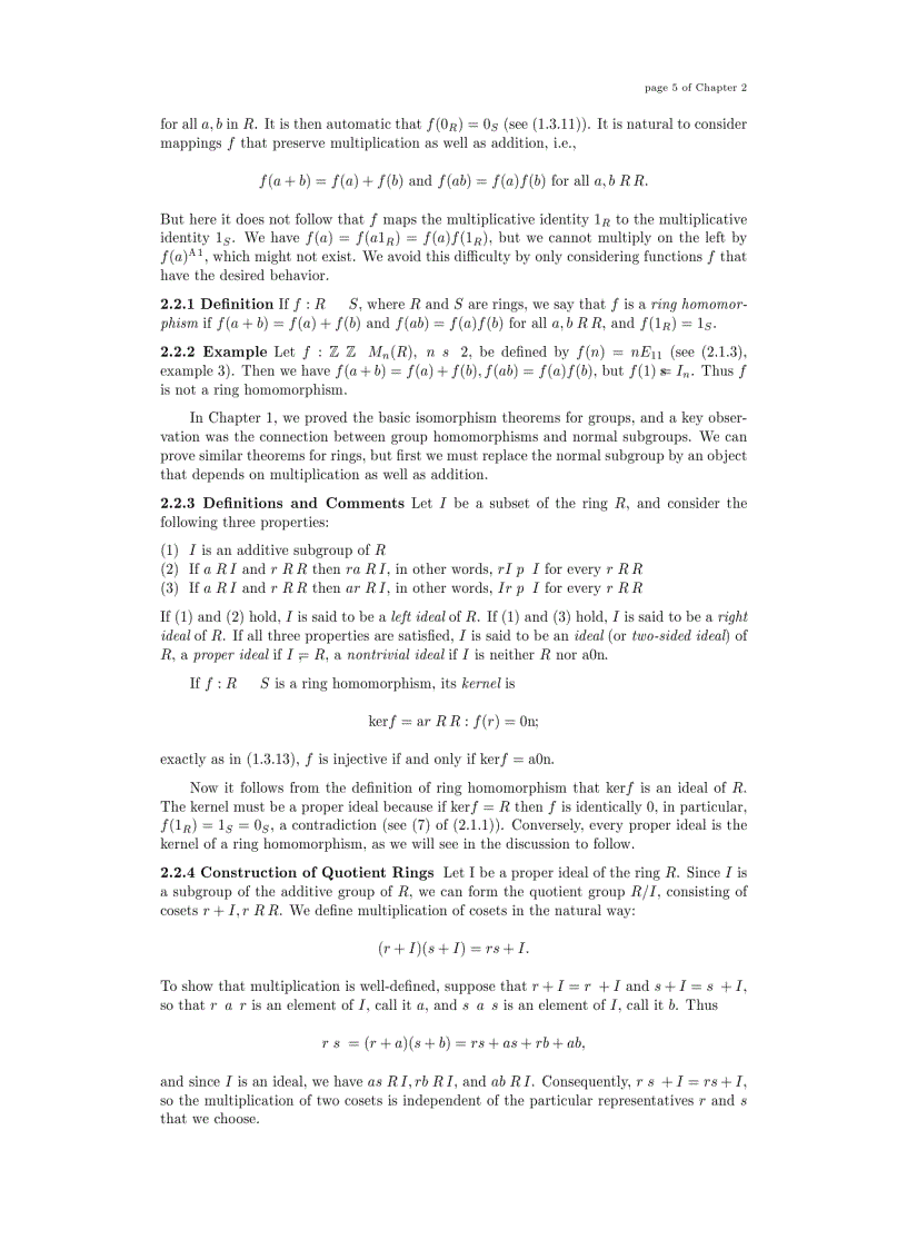 image for page Algebra Abstract