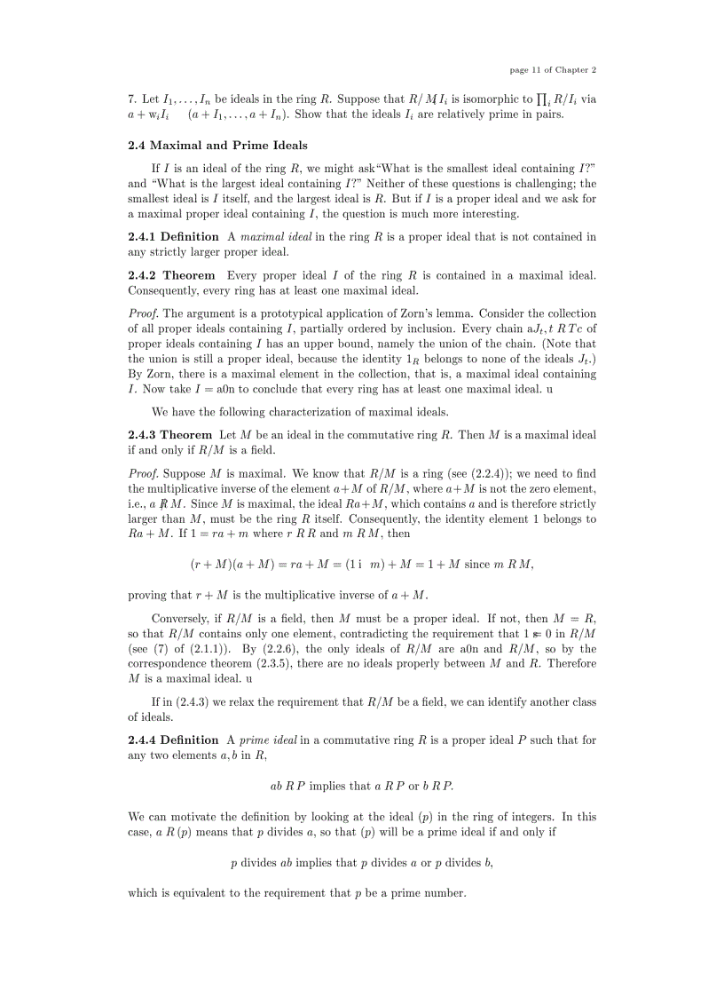 image for page Algebra Abstract