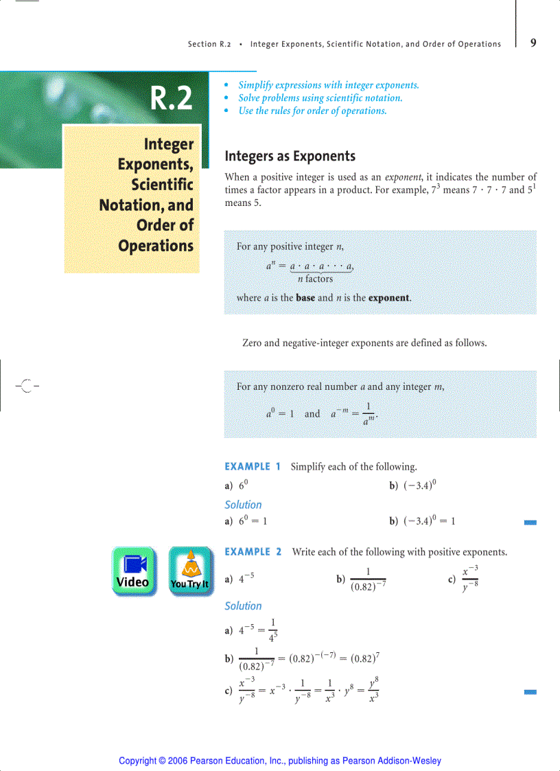 image for page Algebra and Trigonometry 3rd Ed
