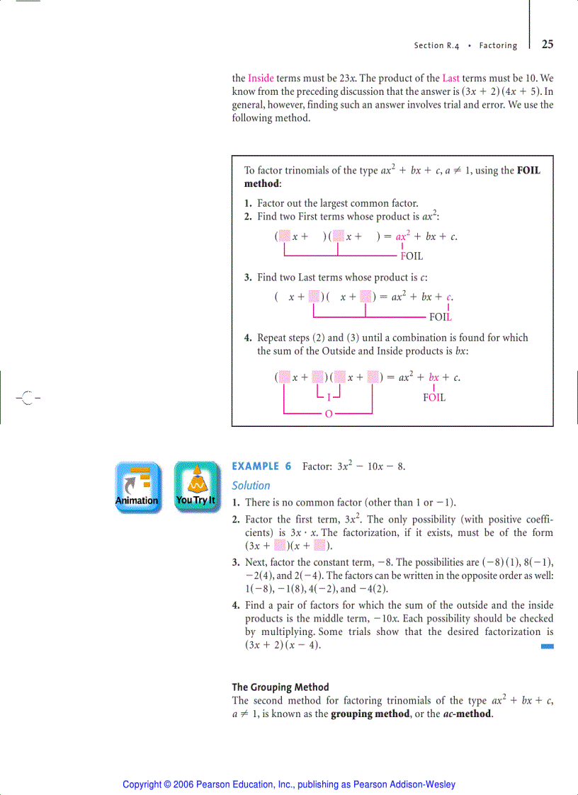 image for page Algebra and Trigonometry 3rd Ed