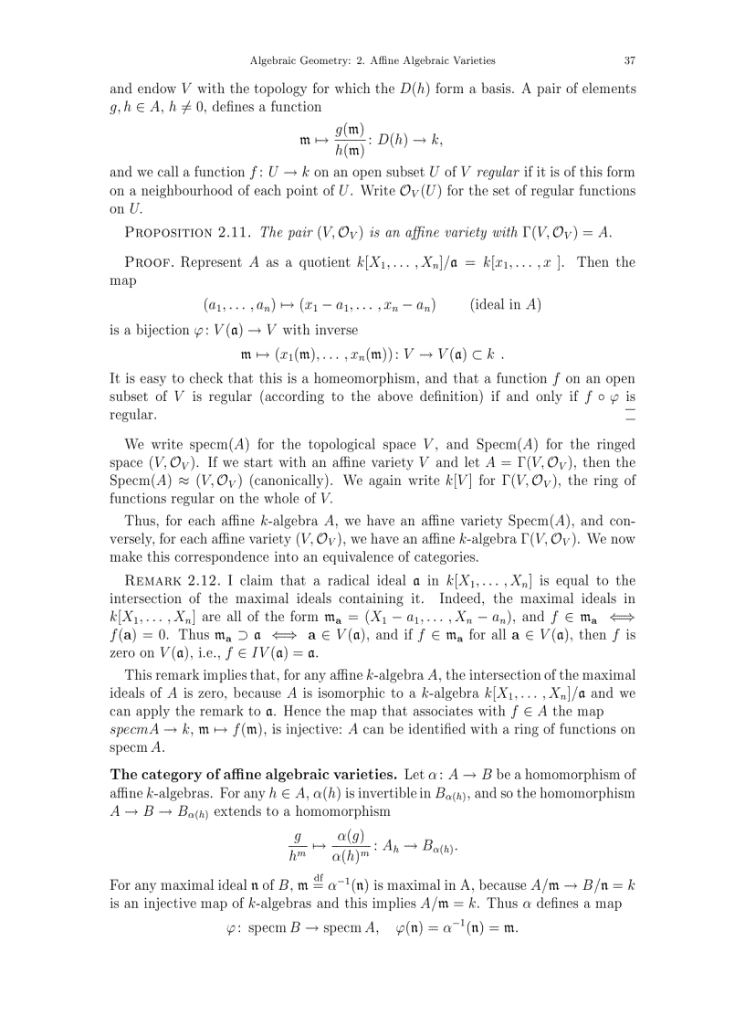 image for page ALGEBRAIC GEOMETRY