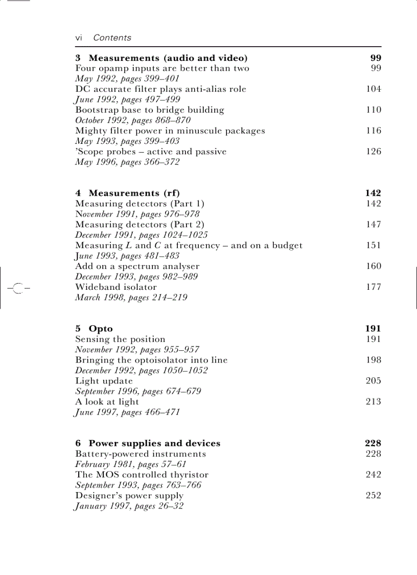 image for page Analog Circuits Cookbook