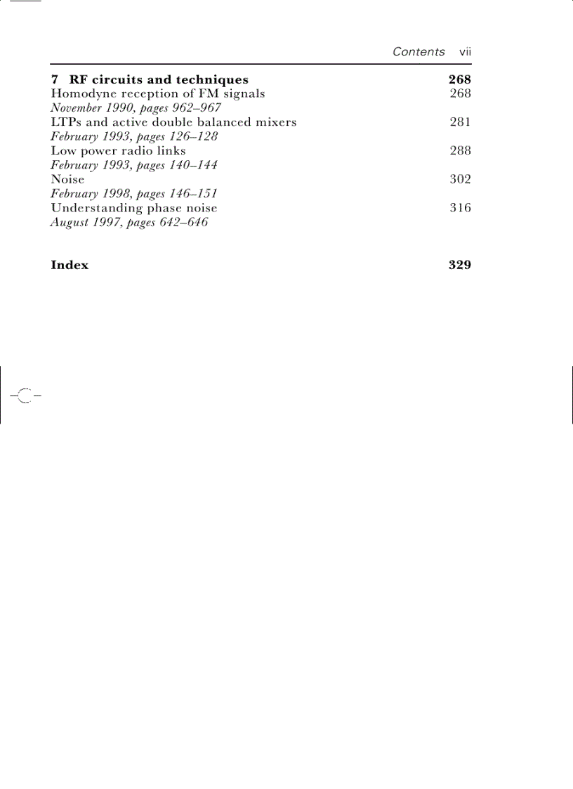 image for page Analog Circuits Cookbook