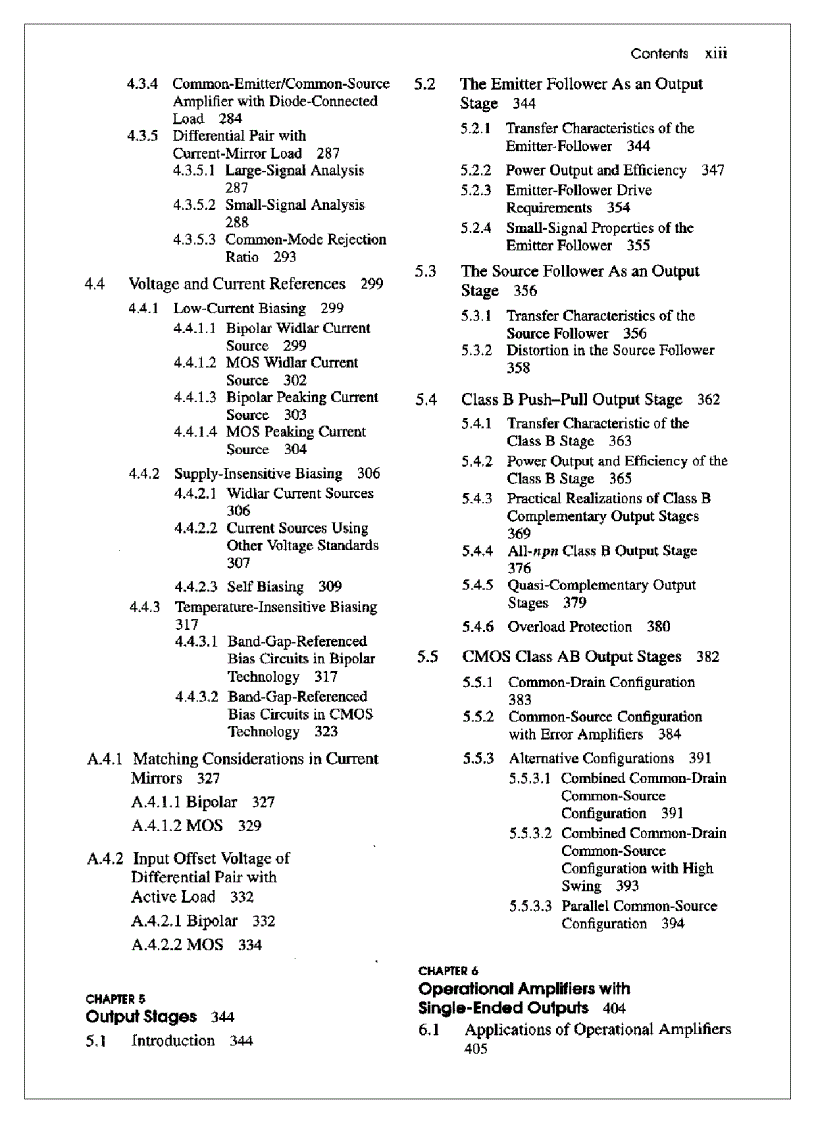 image for page Analysis and Design of Analog Integrated Circuits 4th Edition